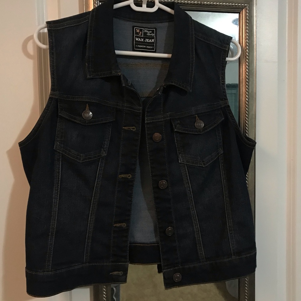 jean jacket cut off